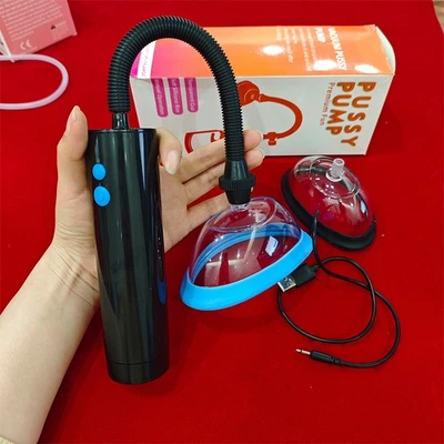 Kit de bomba de coño vaginal de succión automática al vacío para mujeres parejas regalos sexuales Foto 1 de 4