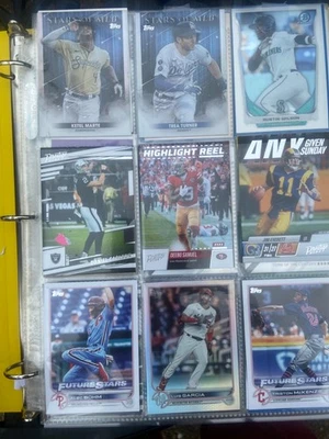 Carpeta de caja de tarjetas coleccionables deportivas para hombre Foto 1 de 4