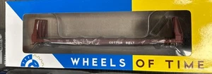 Wheels of Time RTR HO #40058 GBEC 62’ Bulkhead F-70-43 Cotton Belt SSW 86606 - Picture 1 of 3
