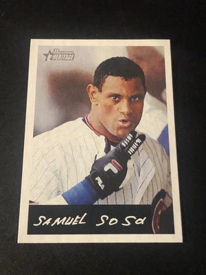 2002 Bowman Heritage Black Box Sammy Sosa #247 - Image 1 of 2