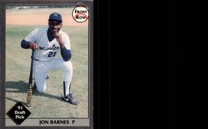 1991 Front Row Draft Picks Silver #20 Jon Barnes