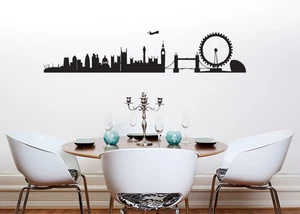 London Skyline Küche Esszimmer Wohnzimmer Aufkleber Wandkunst Aufkleber Bild 1 - Bild 1 von 5