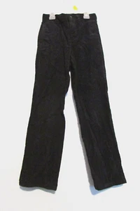 Boys CHAPS Black Dress Corduroy Pants Size 7 Adjustable Waist EUC!!! - Picture 1 of 2
