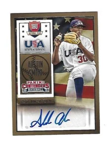 Austin Smith 2015 Panini Contenders USA 18U BB Ticket Autograph , # 8 - Picture 1 of 2
