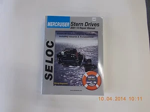 MERCRUISER STERN DRIVE REPAIR SERVICE MANUAL 2001 to 2013 SELOC 3208 NEW - Picture 1 of 1