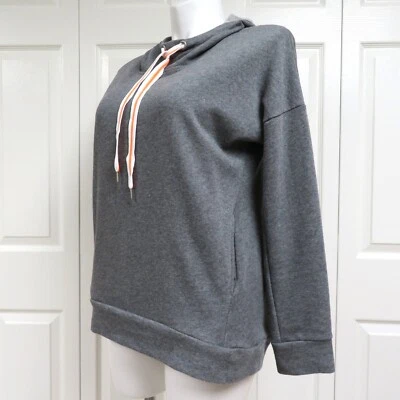 Xersion French Terry Pull-Over Hoodie Size L Heather Gray - Image 1 of 4
