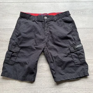 Levis Cargo Shorts 18 Reg Black 100% Cotton - Picture 1 of 11