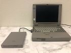 Rare Vintage Laptop Toshiba Satellite 430 CDT + FDD Attchment Case + Psu Retro