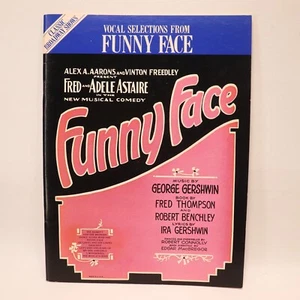 Funny Face Vocal Selections Songbook Sheet Music Score 1927 Astaire Rogers - Picture 1 of 9
