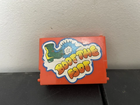 Vintage TMNT Party Wagon Parts Piece 1989 Playmates Boot The Foot Orange Door 🥾 Cover