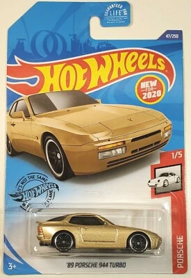 Porsche 944 Turbo 47/250 2020 Hot Wheels Metallic Gold 89 Foto 1 de 4