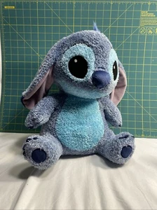 DISNEY STITCH WEIGHTED SOFT PLUSH TOY 36cm REMOVABLE POUCH - Picture 1 of 7