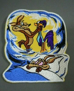 WILE E. COYOTE Dreaming bestickter Bügelbild Aufnäher - 3,5" - Bild 1 von 2