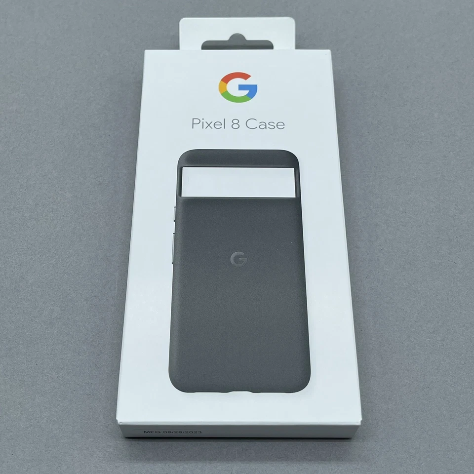 Genuine Official Google Pixel 8 Case Cover - Charcoal - NEW GA04979 - Image 1 of 4