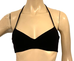 LA PERLA Black Underwired Halter Neck Bikini Top UK 32 C IT 1 C FR 80 C XS BNWT - Picture 1 of 17