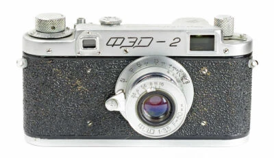 Preséries URSS Fed 2 com lente Fed 3.5/50mm No.013051 - Imagem 1 de 4