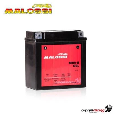 Battery Malossi MB9-B Gel 12v Gel Aprilia Sportcity ONE 125 4T (Leader M38AM) - image 1 of 4