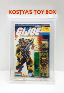 GI Joe DUSTY 1985 AFA 80+ MOC Hasbro New Vintage Factory Sealed Action Figure - Picture 1 of 6