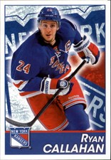 2013-14 Panini Stickers Rangers Hockey Card #115 Ryan Callahan