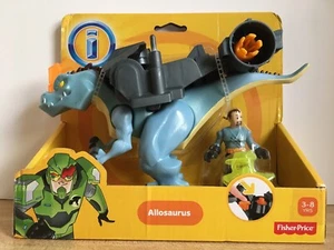 Fisher Price Imaginext Allosaurus w/ Battle Armor BFT43 - NEW 2014 - Picture 1 of 12