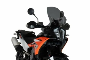PUIG TOURING WINDSCREEN DARK SMK KTM 23-24 890 ADVENTURE R / 2022 790 ADVENTURE - Picture 1 of 3
