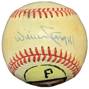 Willie Stargell dec01 HOF 1988 JSA ART Signed Baseball Pittsburgh Pirates MVP 79 - Picture 1 of 4