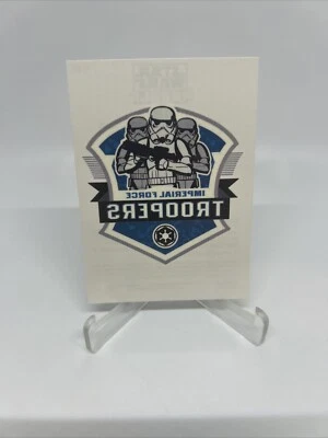 2015 Topps Star Wars Rebels Imperial Force Stormtrooper Temporary Tattoo #7 - Image 1 of 4