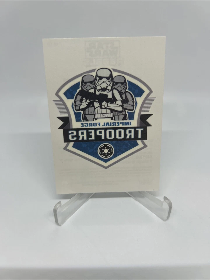 2015 Topps Star Wars Rebels Imperial Force Stormtrooper Temporary Tattoo #7 - Image 1 of 4