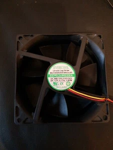 EVERCOOL Gehäuselüfter schwarz EC9225M12SA 12V 90mm 1,8 W Lüfter 3 pin Molex  - Bild 1 von 3
