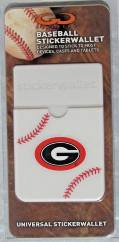 NCAA West Virginia Mountaineers Sticker Wallet Baseball Textured by GameWear Cover