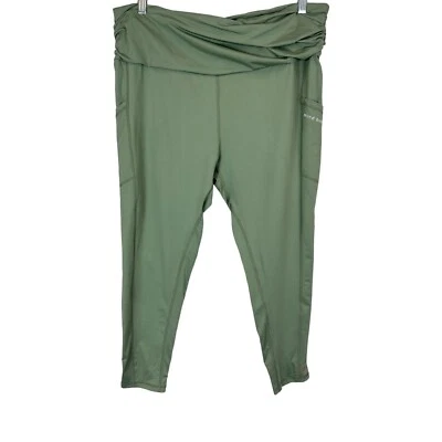 Legging MIND BODY LOVE By Peace Love World Bolsillo Lateral Regular 7/8" Salvia Talla 1X Foto 1 de 2