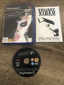 Manhunt PS2 Sony PlayStation 2 Game W/ Manual Australian 