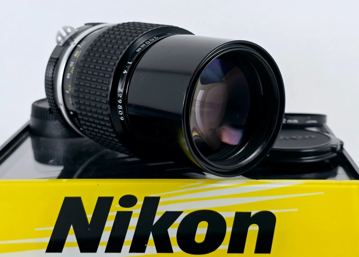 NIKON 200mm f/4 レンズ 6914 NIKON 200mm f/4 レンズ 6914 Nikon