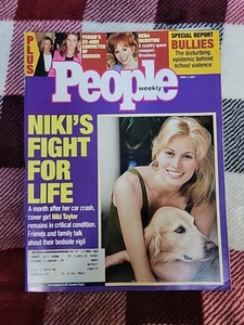 People Magazine June 4 2001 Niki Taylor's Fight For Life, Reba McEntire,unread  - Picture 1 of 15