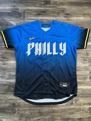 Bryce Harper City Connect Jersey MLB Philadelphia Phillies Mens Medium NEW - Image 1 of 2