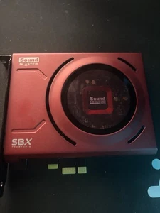 Creative Labs Sound Blaster Z SE Sound Card - Red - Photo 1/4