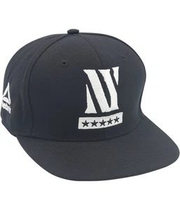 Reebok Mens Flat Brim Baseball Cap, Black, One Size - Picture 1 of 2