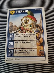 Maplestory iTCG Sherman 89/96- 2007 Wizards - Picture 1 of 2