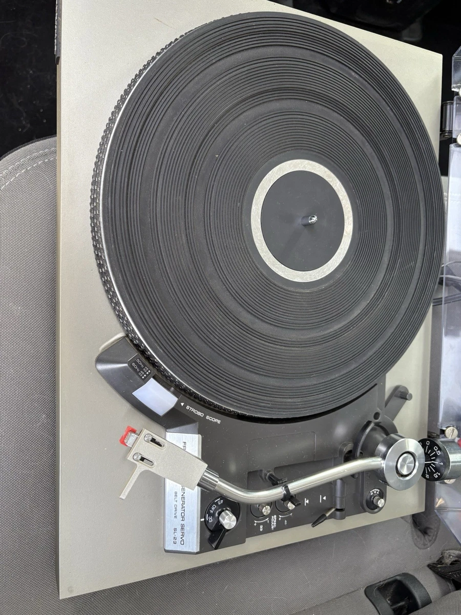 その他 technics SL-23 Technics SL-23 FG Belt-Drive Semi-Automatic Turntable Manual