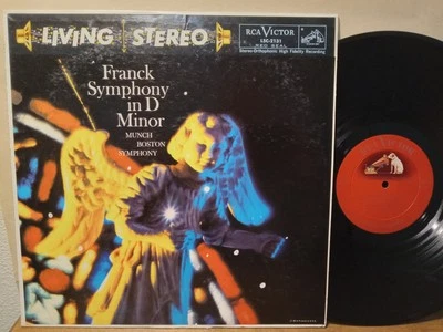 Franck, Munch, Boston Symphony- Symphony In D Minor, LP VG+/NM LIVING STEREO SD - Image 1 of 4