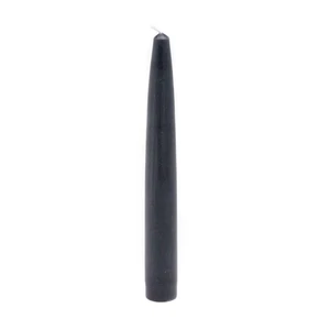 6 Zoll Schwarze Spitzkerzen (12er Set) - Bild 1 von 12