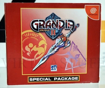 Grandia II, 2, Special Package, Limited Edition, Sega Dreamcast, DC Japan Market - Image 1 of 4