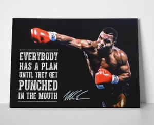 Poster o tela citazione Mike Tyson - Mike Tyson Wall Art - Foto 1 di 7