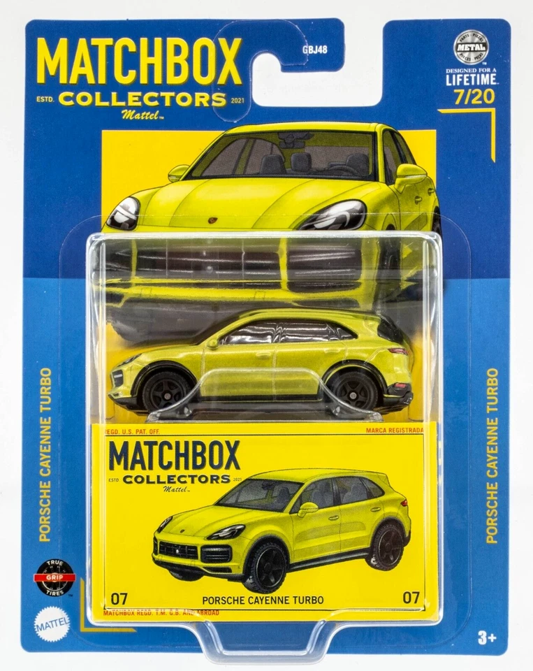 2024 Matchbox Collectors #07 Porsche Cayenne Turbo PERIDOT METALLIC GREEN | FSC - Image 1 of 1