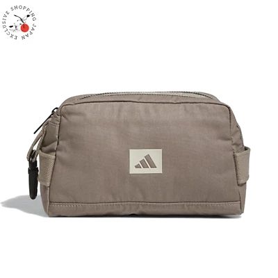 Adidas Golf Compact Bag Essential Pouch Accessory Bag Unisex Cotton Putty Beige - Image 1 of 4