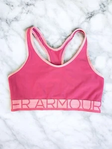 Under Armour Damen Sport BH Racerback ungefüttert pink - Bild 1 von 3