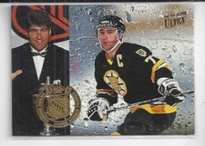 Ray Bourque Boston Bruins 1994-95 Fleer Ultra Morris Trophy Card # 1 of 8