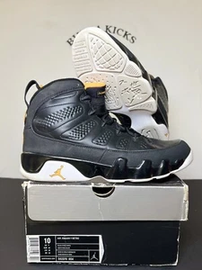 Nike Air Jordan 9 Retro Citrus 2010 Size 10 302370-004 Black White Yellow OG IX - Picture 1 of 10