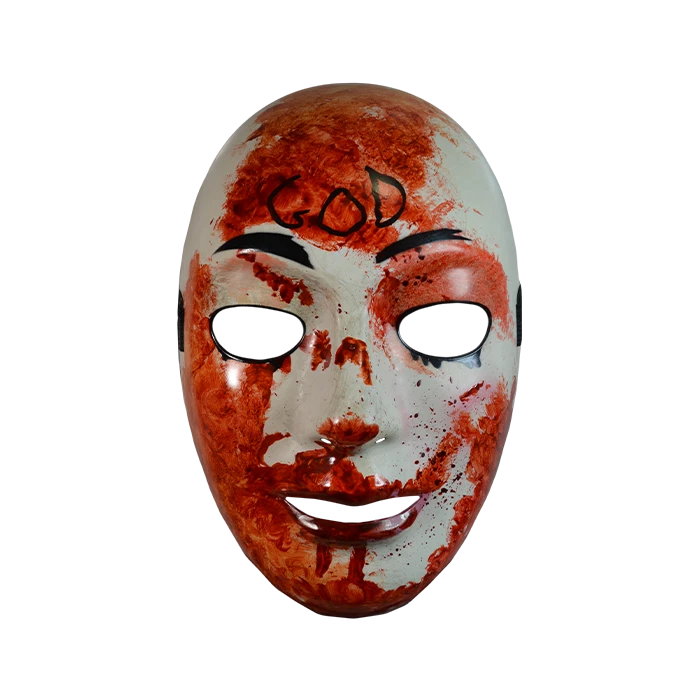 Trick or Treat The Purge TV Bloody God Mask Adult Halloween Costume Cdus101