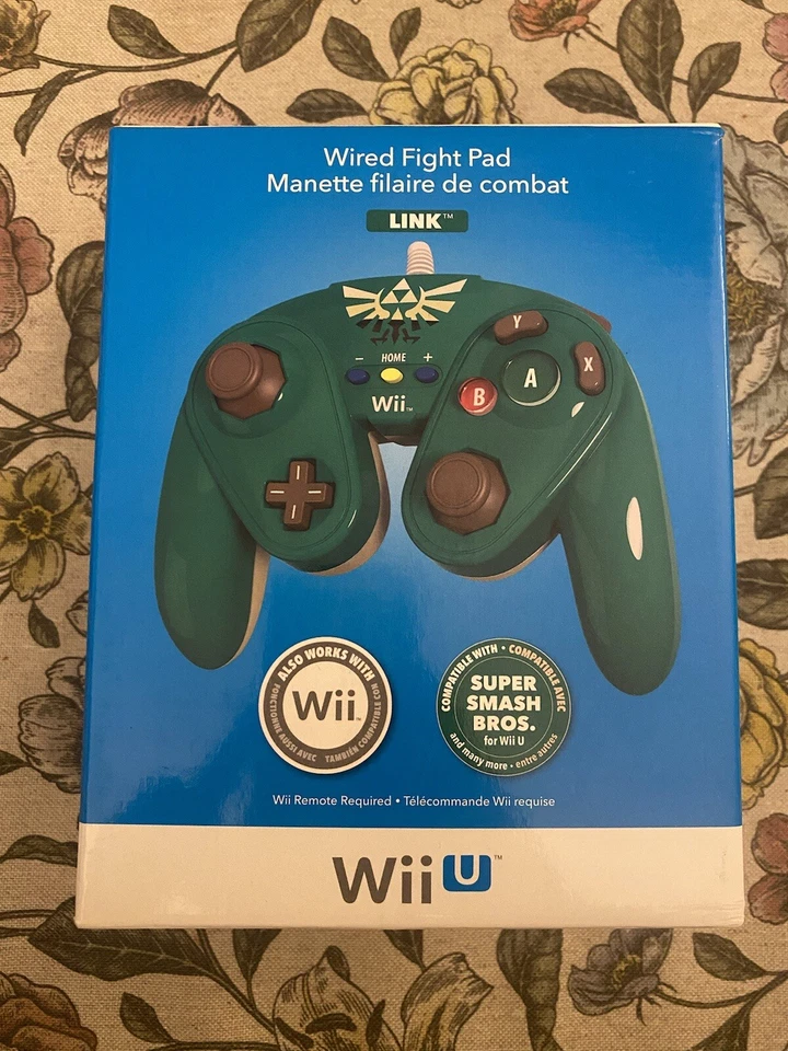 Manette filaire édition limitée  Link WII,WIIU,Mini Nes,Mini Snes Classic Neuf - Photo 1/1